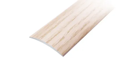 Obrázek produktu pro AP1 přechodová lišta samolepící ACARA, hliník + dýha nelakovaná javor, 40 mm, 2,7 m