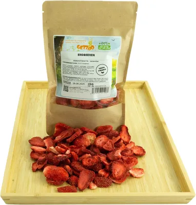 Produktbild von Getzoo Erdbeeren 25g
