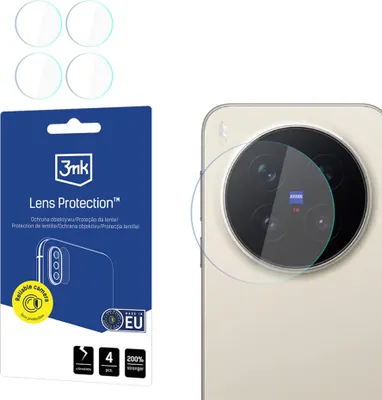 Produktbild von Objektivschutz für Vivo X300 Pro, 3mk Lens Protection, 4 Sätze