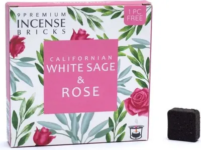 Produktbild von Aromafume Weihrauchblöcke Weißer Salbei & Rose -- 40 g online bestellen