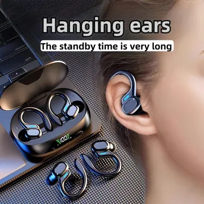 Produktbild von Over-Ear-Bluetooth-Kopfhörer mit langer Akkulaufzeit, digitaler Geräuschunterdrückung und kabellosen Sportkopfhörern