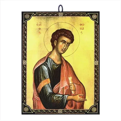 Produktbild von Ikone Thomas (Apostel) orthodox e Reproduktion aus Griechenland