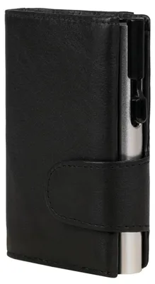 Produktbild von CLICKSAFE Etui Münzbörse 962201, 10 x 6,5 x 2,5 cm, Farbe: schwarz