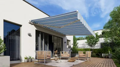Produktbild von VANA 3 x 2,5 m stabile Aluminium Gelenkarmmarkise SP1105/SPD033