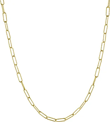 Produktbild von Celesta Silber Halskette 925/- Sterling Silber 50cm gelb 315250068V-50-1
