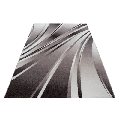 Produktbild von Parma Kristall teppich kurzflor rechteckig 160x230cm braun