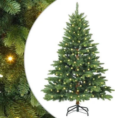 Obrázek produktu pro Umělý vánoční stromeček s stojanem Zelená 150 cm PE a PVC