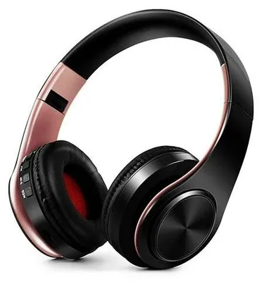 Produktbild von Headset, Drahtlose Verbindung, Lange Akkulaufzeit, Schwarze Roségold
