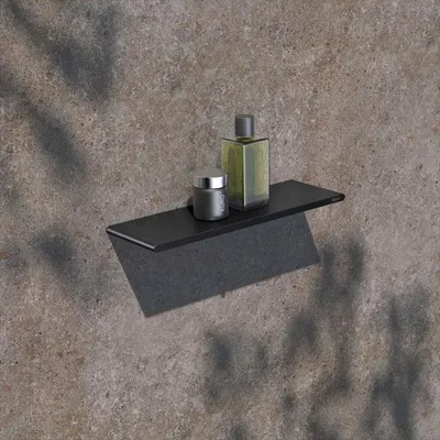 Imagen del producto de Keuco HERA, estante para ducha de 32,8 cm, para fijar con adhesivo o tornillos