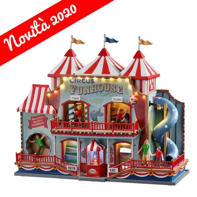 Productafbeelding van Circus funhouse with 4.5v adaptor kerstfiguur LEMAX