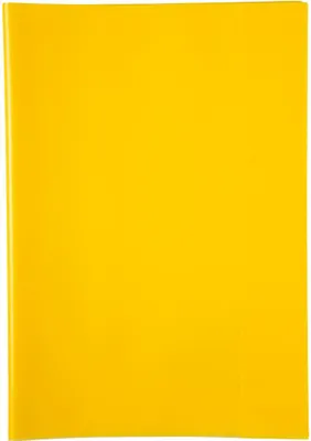 Produktbild von 10 Heftumschläge / Hefthüllen DIN A5 / Farbe: transparent gelb