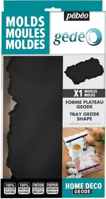 Obrázok produktu pre Silikónové formy na podložky - Geode