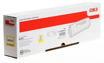 Zdjęcie produktu dla OKI 45862814, 10000 stron(y), Żółty, 1 szt.