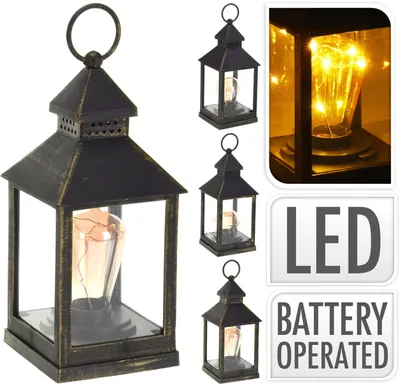 Zdjęcie produktu dla PROGARDEN Lampa z żarówką LED 23 cm czarna KO-ANX000020