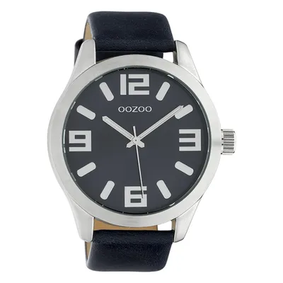Produktbild von Oozoo Armbanduhr dunkelblau Leder C10236 Timepieces Damen, Herren Analog-Quarzuhr UOC10236