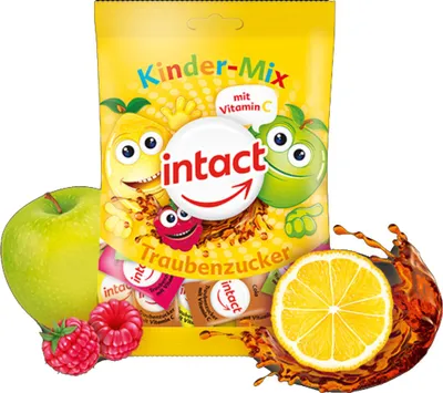 Obrázek produktu pro Intact hroznový cukr KINDERMIX 75 g