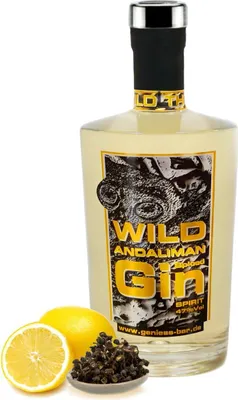 Produktbild von Premium Gin Wild Andaliman Spiced 0,7 L Herrlich frisch wie ein Zitronengeist 47% Vol