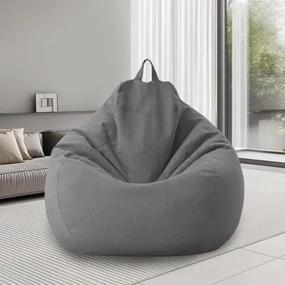 Productafbeelding van Sitzzak XL, hoes zonder vulling, 100 x 120 cm, geschikt voor volwassenen, voor binnen- en buitengebruik