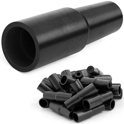 Productafbeelding van 10x Rubbertules Weerbeschermingstules voor F-connectoren op LNB DiseqC coaxiale antennekabel