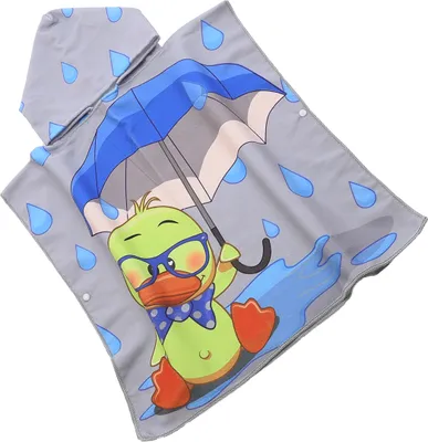 Produktbild von FEBE Badeponcho Kinder Entlein Badetuch Mit Kapuze Bademantel für Kleinkind