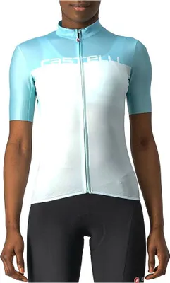 Obrázok produktu pre Castelli Velocissima Cyklistický dres s krátkym rukávom Biela S Dámska Biela S