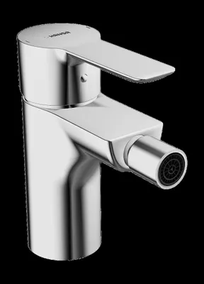 Immagine prodotto di HANSA HANSALIGNA Mitigeur monocommandé pour bidet, avec vidage, saillie : 100mm, chromé, 06063203, 06063203