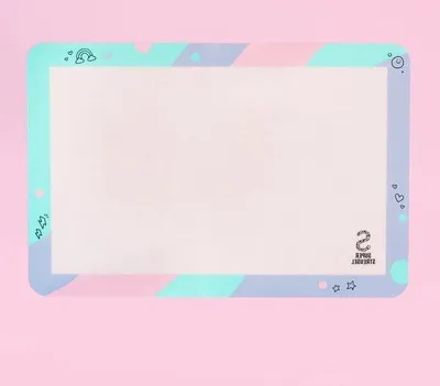 Zdjęcie produktu dla Silikonowa mata do pieczenia – odporna na wysoką temperaturę – nie zawiera BPA ani PFAS – 42 x 28 cm – przezroczysta – wielokrotnego użytku – mata do pieczenia – podkładka pod ciasto – ekologiczna
