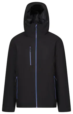 Produktbild von Regatta Professional - "Navigate" Isolier-Jacke für Herren, Wasserfest LT5928 (XXL) (Schwarz/Königsblau)