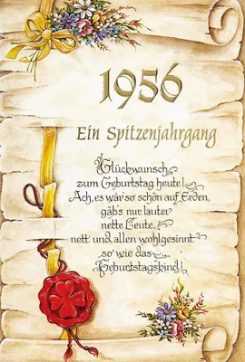 Produktbild von Geb Zahl 1956 Innentext