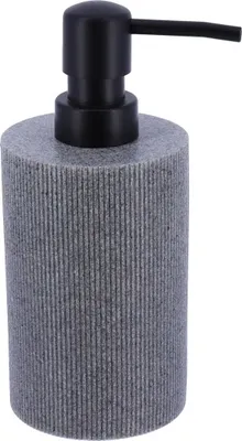Zdjęcie produktu dla Dozownik do mydła Porzio Grey Nowoczesny 17 cm Szary
