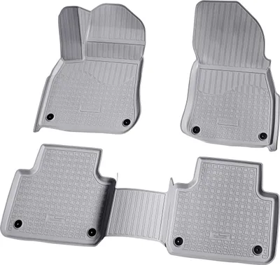 Obrázok produktu pre 3D gumové rohože pre VW Touareg | typ CR7 | rok od 2018> | šedé s okrajom