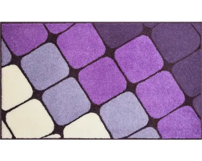Obrázek produktu pro SHANGA - Koupelnová předložka 70x120 cm, fialová