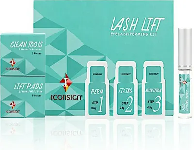 Produktbild von Wimpernlifting Laminierung Wimpernwelle Lash Lifting Set von Iconsign