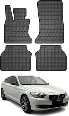Produktbild von 2009-2017 BMW 5er Gran Turismo F07 Fußmatten Gummi Schwarz 4 tlg