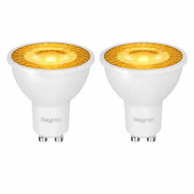 Produktbild von GU10 LED Spot Amber Bernsteingelb 7W 38° 2er Set Deko Party Event Licht Lampe Garten Beleuchtung farbig Akzentbeleuchtung Gastronomie Effektlicht, KI-generiertes Bild