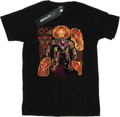 Produktbild von Marvel - "Avengers Infinity Warbuster" T-Shirt für Herren BI12322 (L) (Schwarz)