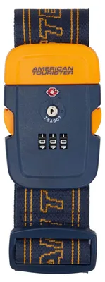 Produktbild von American Tourister Spanngurt Reisezubehör Luggage Belt TSA Navy / Orange dunkelblau