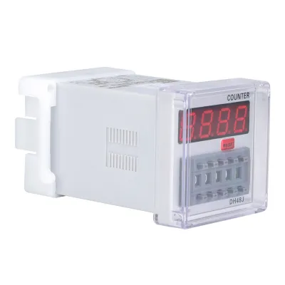 Zdjęcie produktu dla Licznik cyfrowy, przekaźnik licznika cyfrowego, przekaźnik licznika LED, licznik LED, DH48J-A