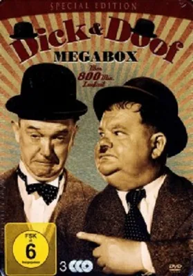 Produktbild von Laurel,Stan/Hardy,Oliver-Dick & Doof Megabox (3 DV