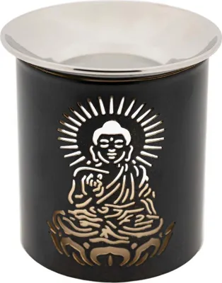 Produktbild von Räuchergefäß - Buddha mit Edelstahlschüsselchen