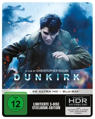 Produktbild von Dunkirk (2017) (4K Ultra HD Blu-ray & Blu-ray im Steelbook)