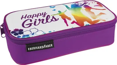 Produktbild von Eberhard Faber Jumbo Schlamperbox Happy Girls
