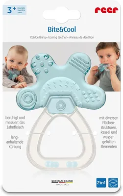 Productafbeelding van Koelbijtring voor baby's - Met langdurig koeleffect - Voor baby's vanaf 3 maanden - Verkoelende tandhulp
