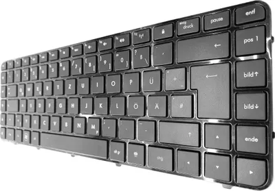 Image de Noir - FR Clavier avec cadre compatible avec HP Pavilion DV6-3101sg, DV6-3102sg