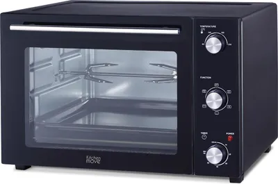 Immagine prodotto di Forno ventilato multifunzione 58l 2000w nero Kitchen move BAT-58RC