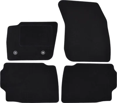 Obrázok produktu pre J&J Automotive | PREMIUM BLACK autokoberce velúrové pre Ford Mondeo 2015-2022 4ks