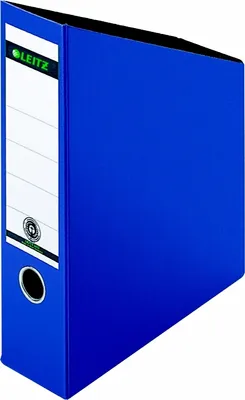 Produktbild von Leitz Stehsammler A4 80 mm Rückenbreite 10er Pack Blau 24230035
