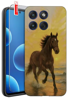Produktbild von Hülle für Motorola Edge 70 | Designs | Mattes Silikonetui + 9H-Glas