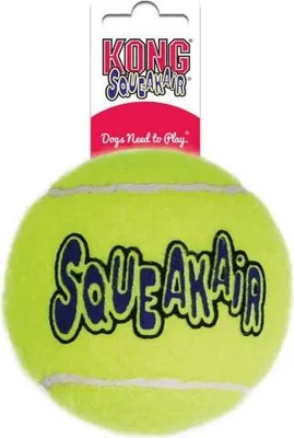 Produktbild von KONG Squeakair Tennisball Gelb mit Piepton