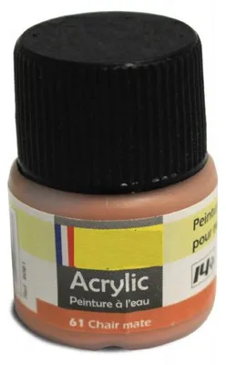 Produktbild von Heller 9061 -  Peinture Acrylic 061 chair mat, 12ml - Neu